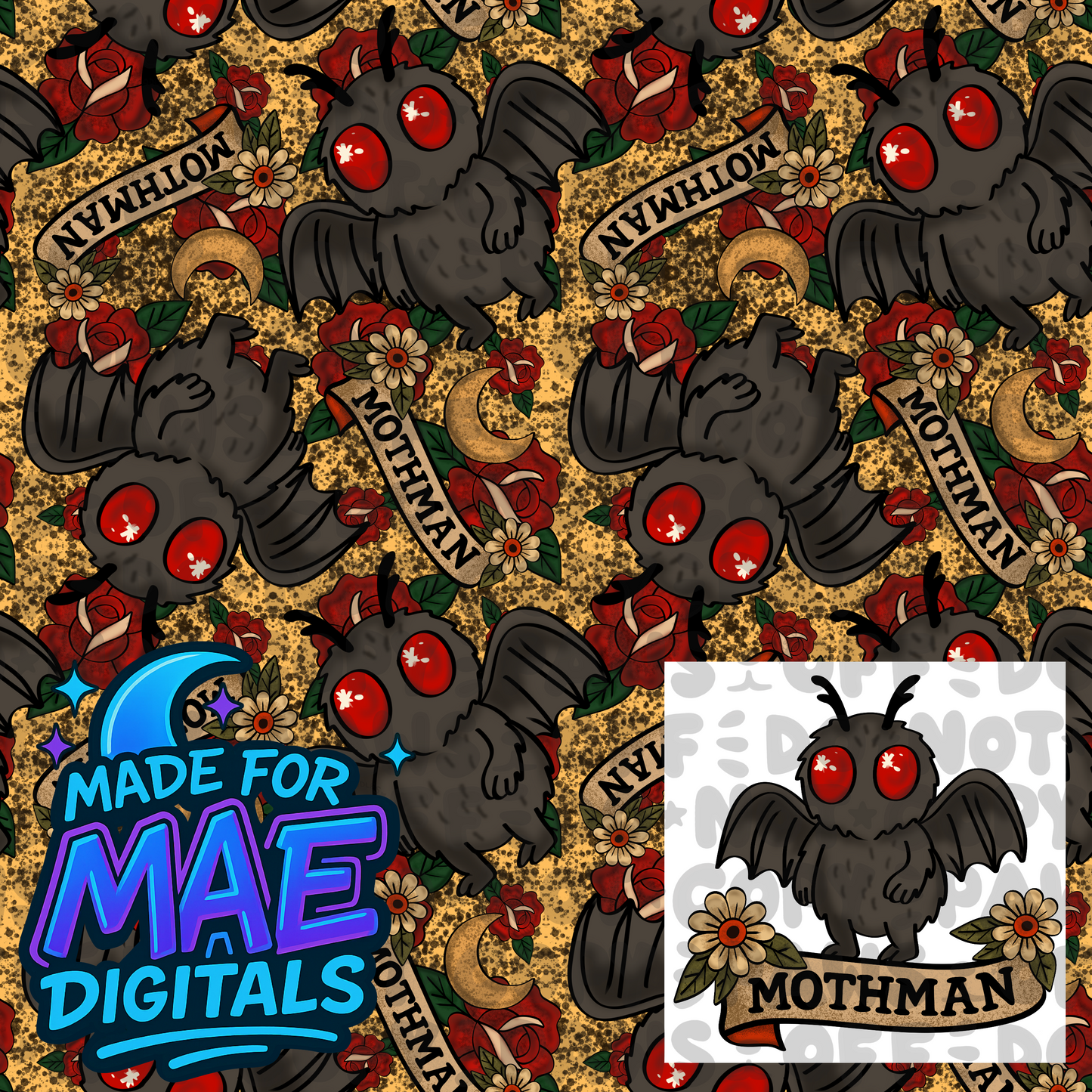 Tattoo Mothman