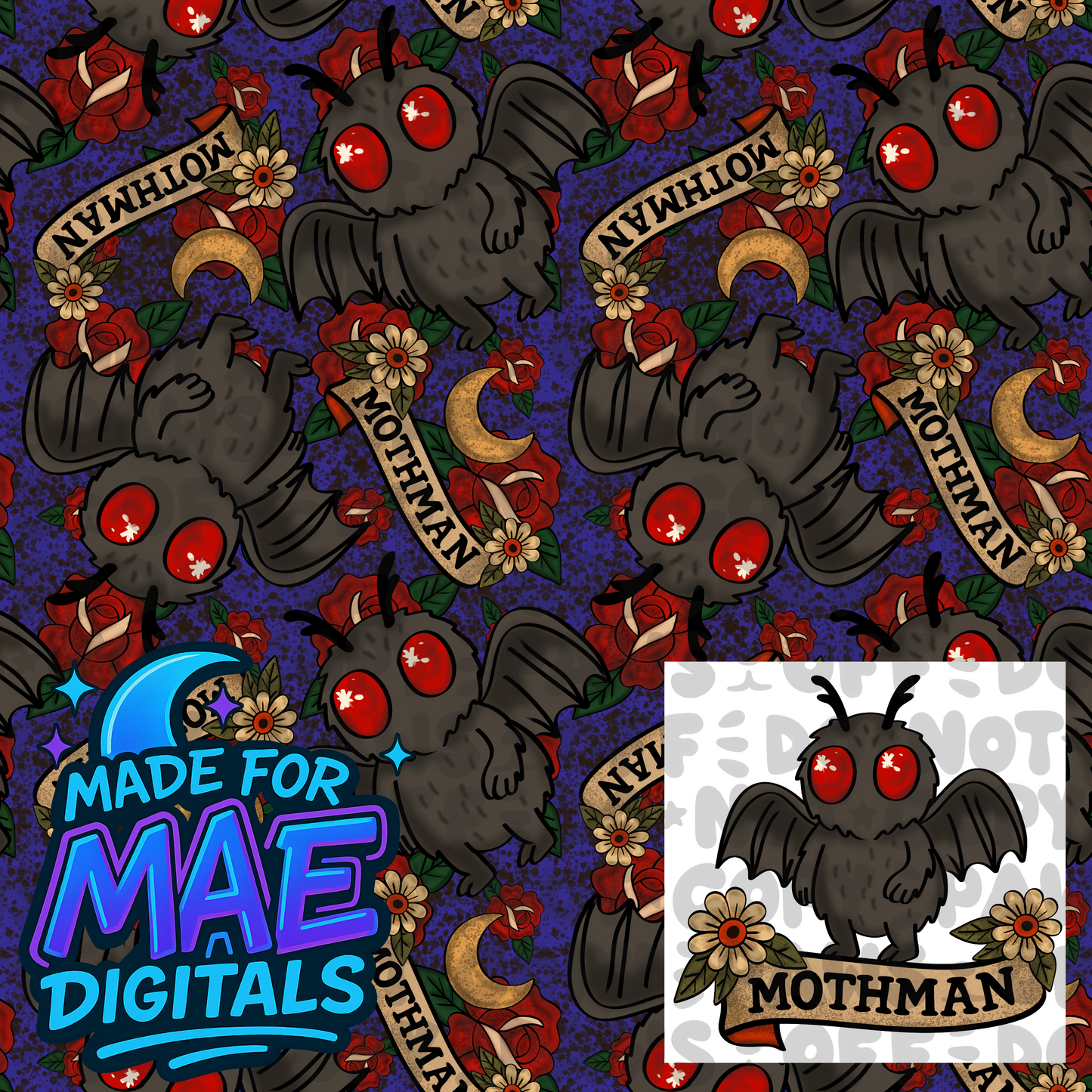 Tattoo Mothman