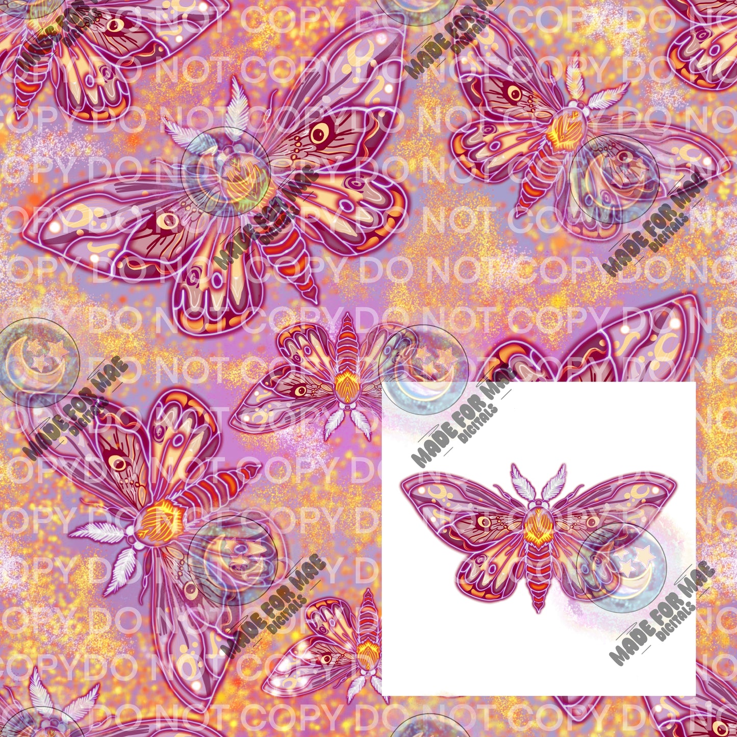 Neon Moths