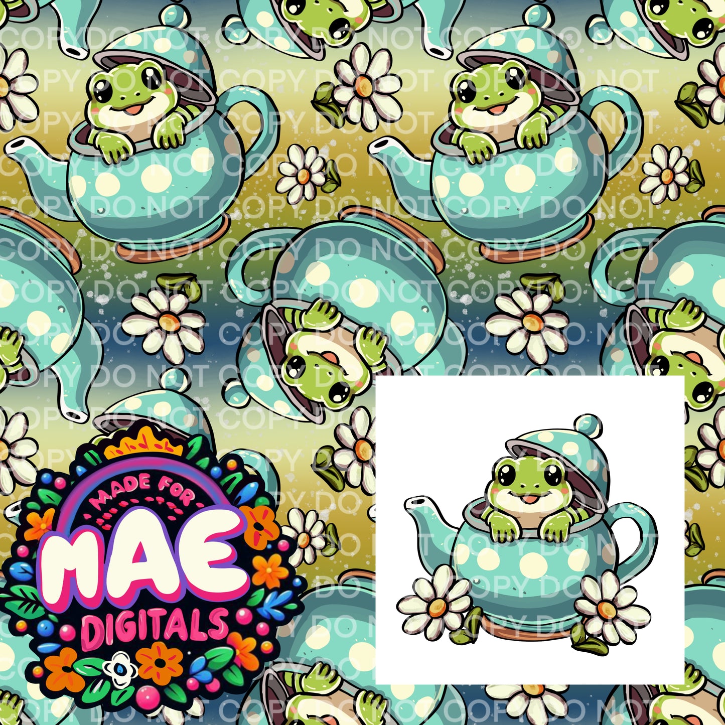 Tea Pot Frogs