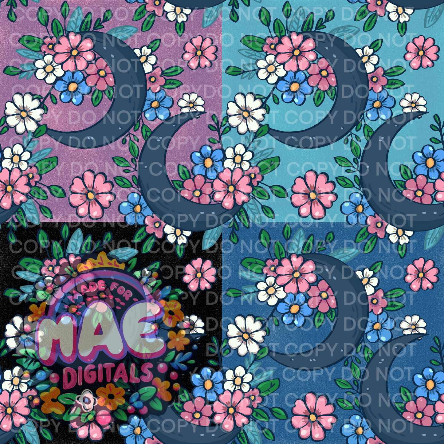 Floral Moons