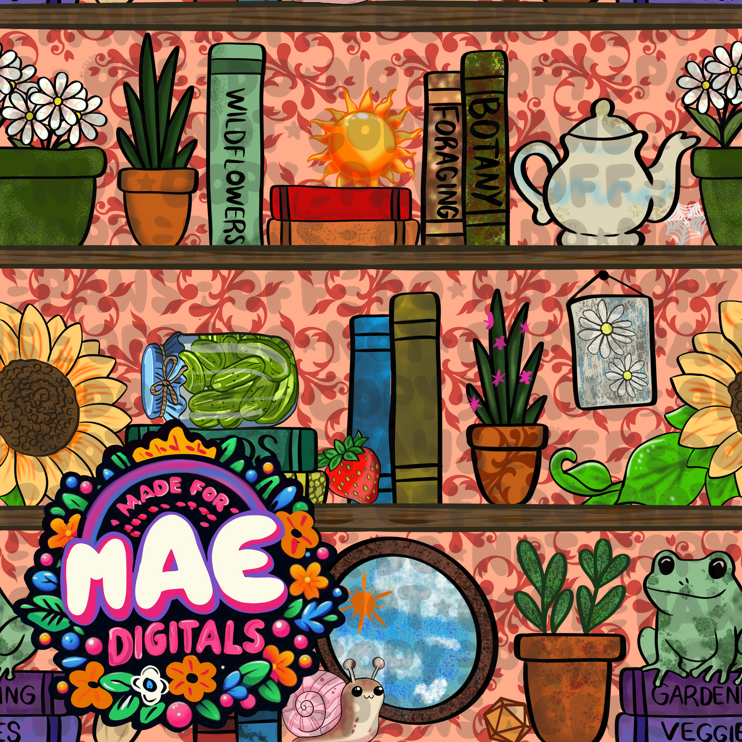 Garden Bookshelf