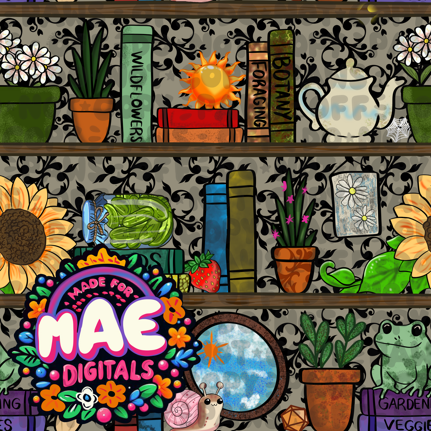 Garden Bookshelf