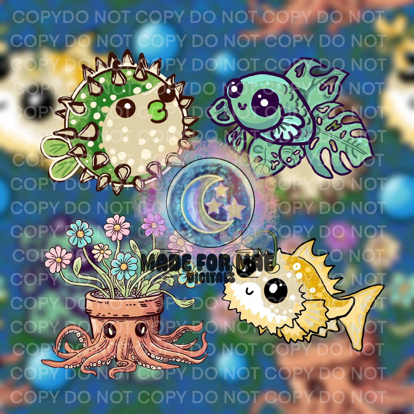 Fishous Plants PNGs ( 6 options )