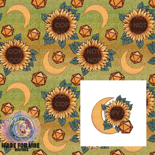 Sunflowers & Rolling for initiative