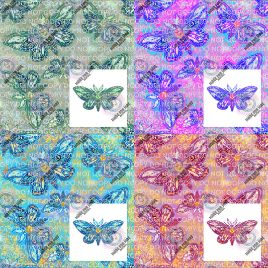 Neon Moths