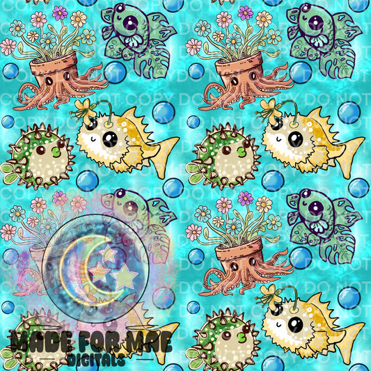 Fishous Plants ( Multi Coloways )