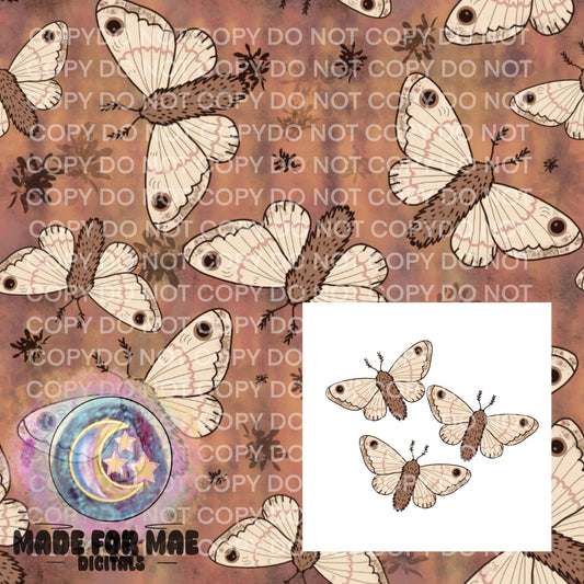 Cottagecore Moths