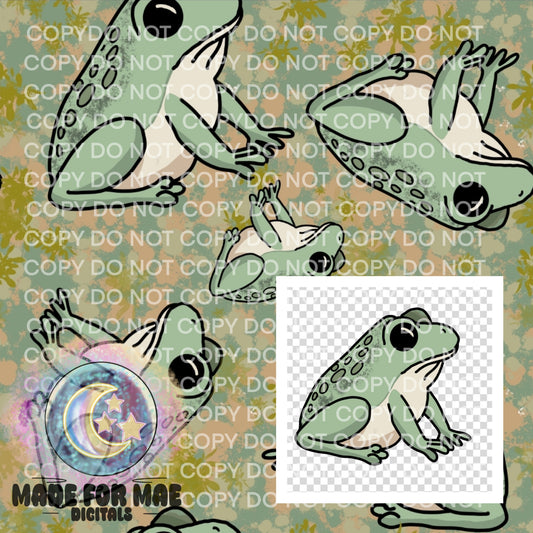 Cottagecore Frogs
